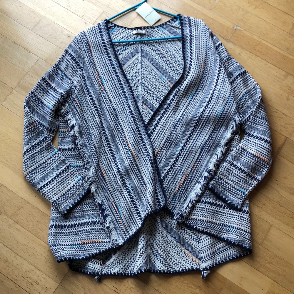 Beautiful woven Lucky Brand sweater